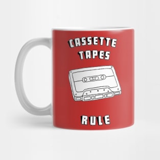 Cassette Tapes Rule Mug